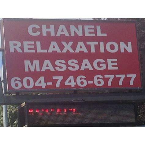 chanel relaxation massage photos